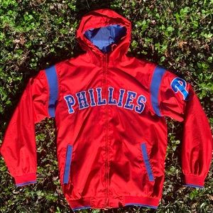 Vintage Y2K era Phillies hooded jacket in Excellent Condition size Small